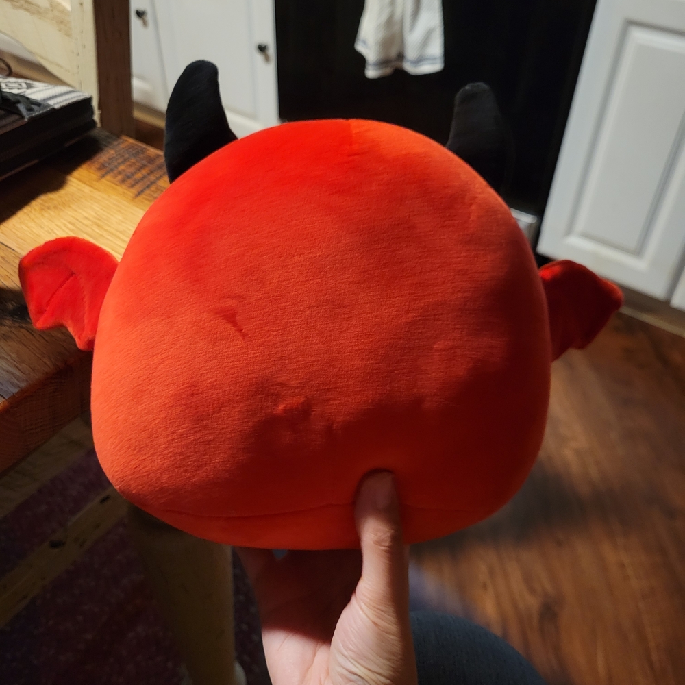 Red Devil Plush Toy - Picture 2 of 2